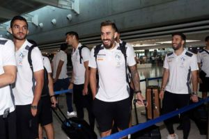 Με χαμόγελα σε όλα τα… μέτωπα η αναχώρηση της Εθνικής Ανδρών Κύπρου για το Σαν Μαρίνο (ΦΩΤΟΓΡΑΦΙΕΣ)