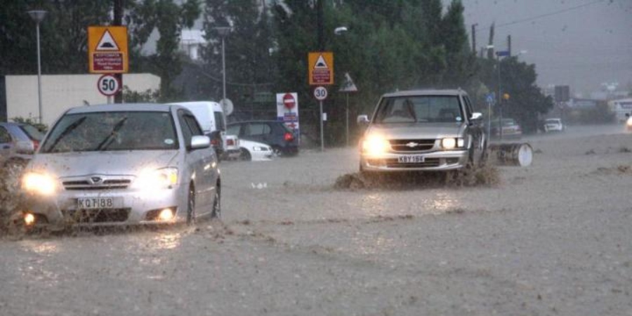 ΚΥΠΡΟΣ: Δεύτερη καλύτερη χρονιά σε βροχόπτωση από το 1901 - Ενδεχόμενο πλημμυρών 