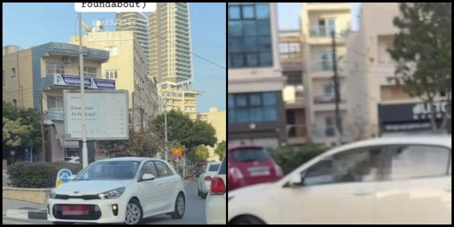 Αναστάτωση στη Λεμεσό: Ενοικιαζόμενο όχημα κινείτο αντίθετα στην κυκλοφορία - Δείτε βίντεο