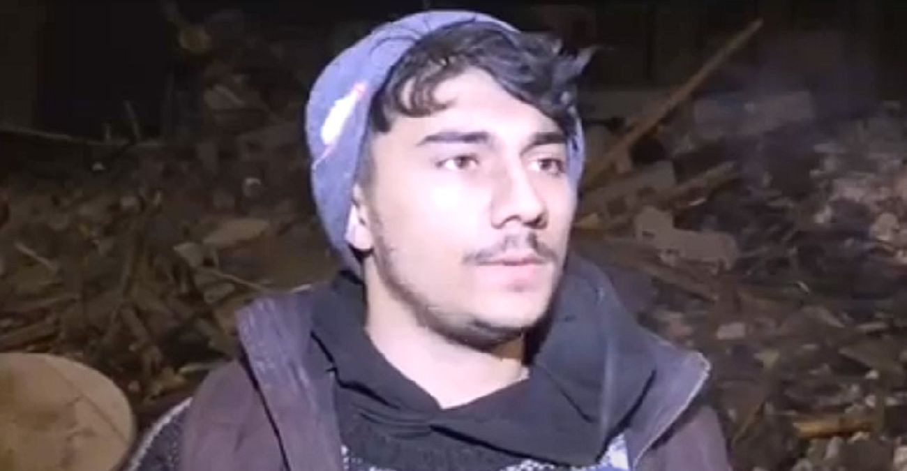 Σεισμός-Τουρκία: 20χρονος δημοσίευσε βίντεο μέσα από τα συντρίμμια και σώθηκε από διασώστες – Δείτε το βίντεο