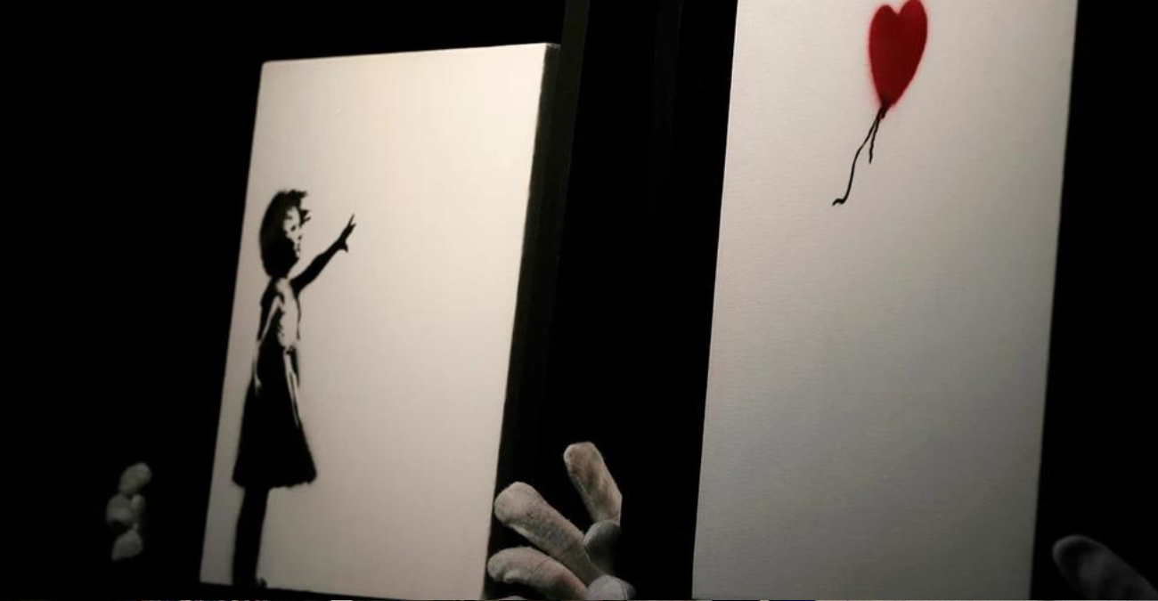 Βρέθηκε το διάσημο έργο του Banksy το «Κορίτσι με μπαλόνι», το οποίο είχε κλαπεί από αίθουσα τέχνης