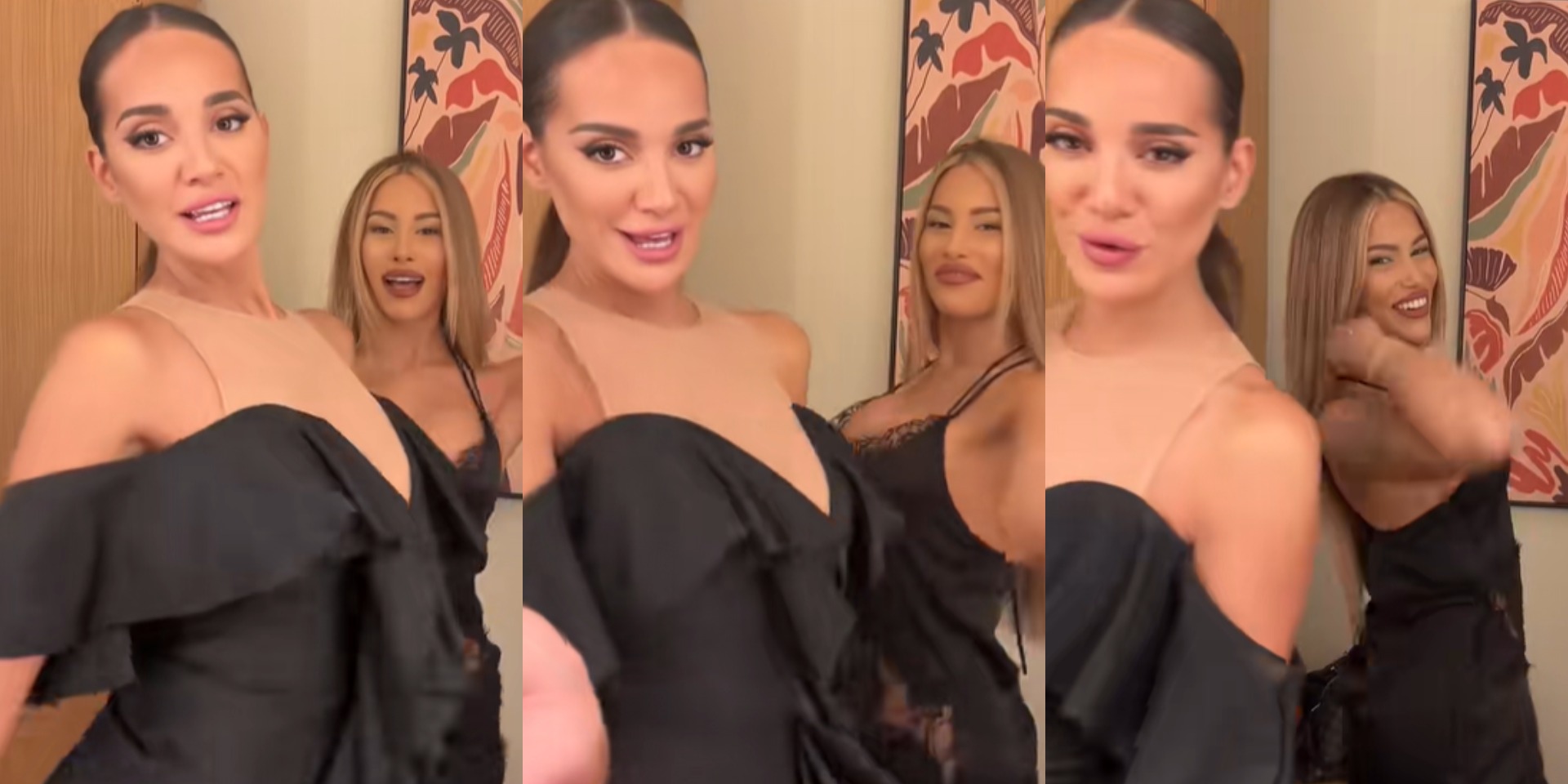 VIDEO: «Ανάβουν» φωτιές η Ρία Ελληνίδου και η viral χορεύτριά της - Ο χορός τους σε τουρκικούς ρυθμούς