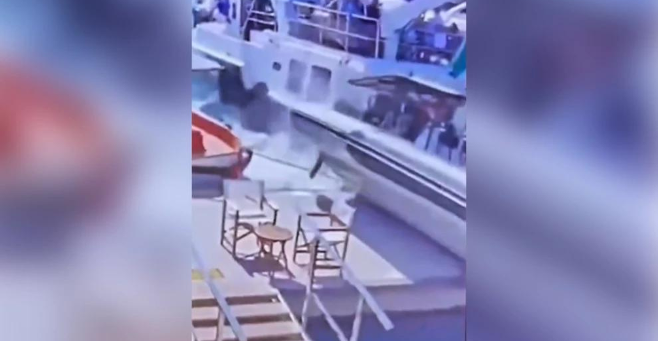 Αδιανόητο ατύχημα στο Μονακό – Ταχύπλοο προσέκρουσε σε σκάφη και κατέληξε στην αποβάθρα