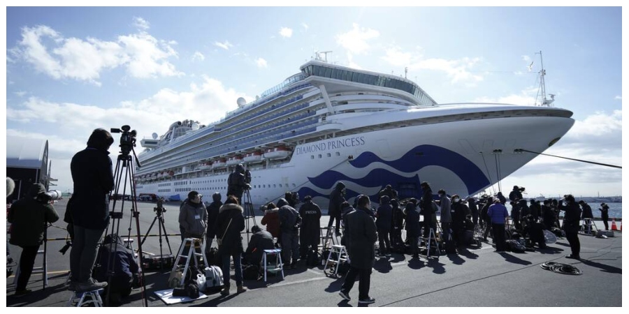 Κορωνοϊός: Αυξάνονται τα κρούσματα στο κρουαζιερόπλοιο Diamond Princess