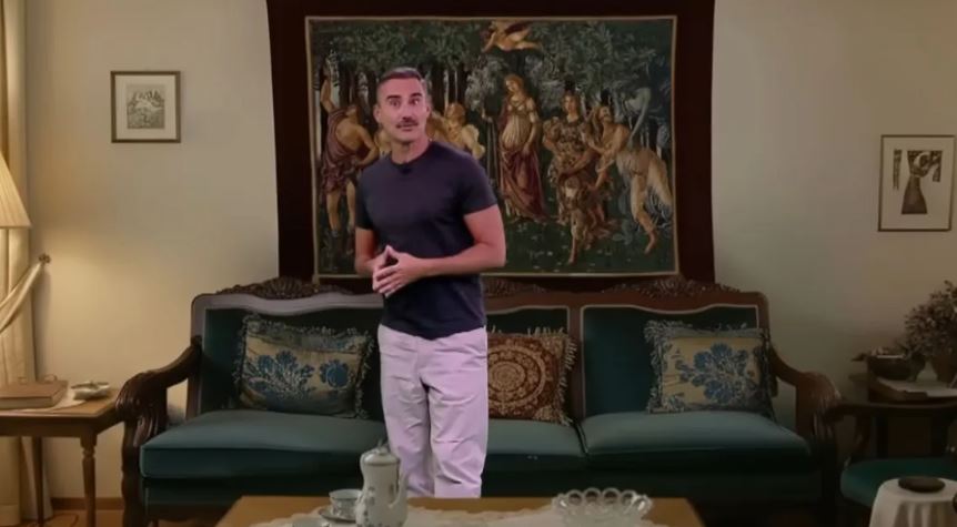 VIDEO - Ο Γιώργος Καπουτζίδης επέστρεψε στο σπίτι του «Παρά Πέντε» μετά από 20 χρόνια