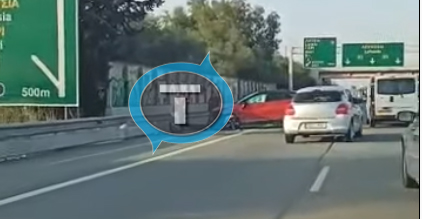 Ανατράπηκε όχημα στον αυτοκινητόδρομο – Τροχαία κίνηση στο σημείο – Δείτε βίντεο