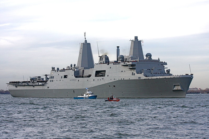 Στην Κύπρο το πολεμικό πλοίο USS New York -Φτιαγμένο από συντρίμμια των Δίδυμων Πύργων