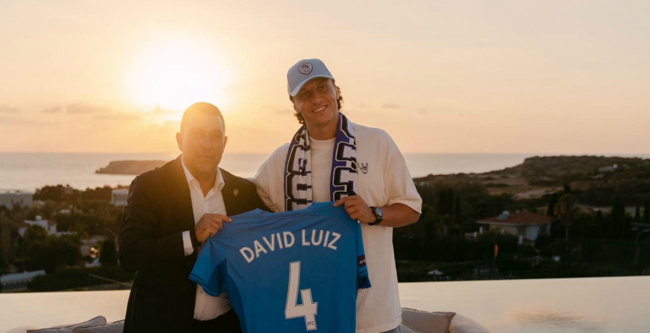David Luiz: Εδώ θα μένει ο «χρυσός άσσος» της Πάφου – Δείτε φωτογραφίες και βίντεο