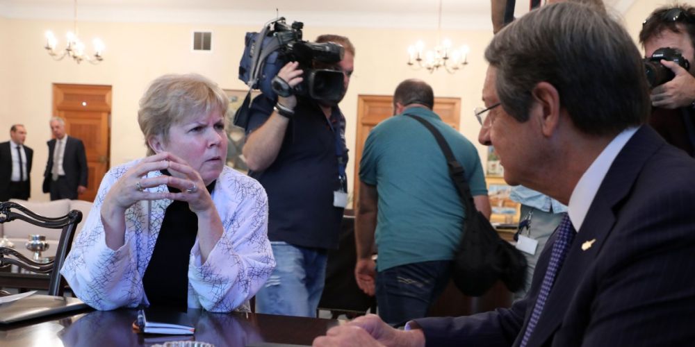 Στο Προεδρικό Μέγαρο η Τζέιν Χολ Λουτ – Συναντάται με Αναστασιάδη
