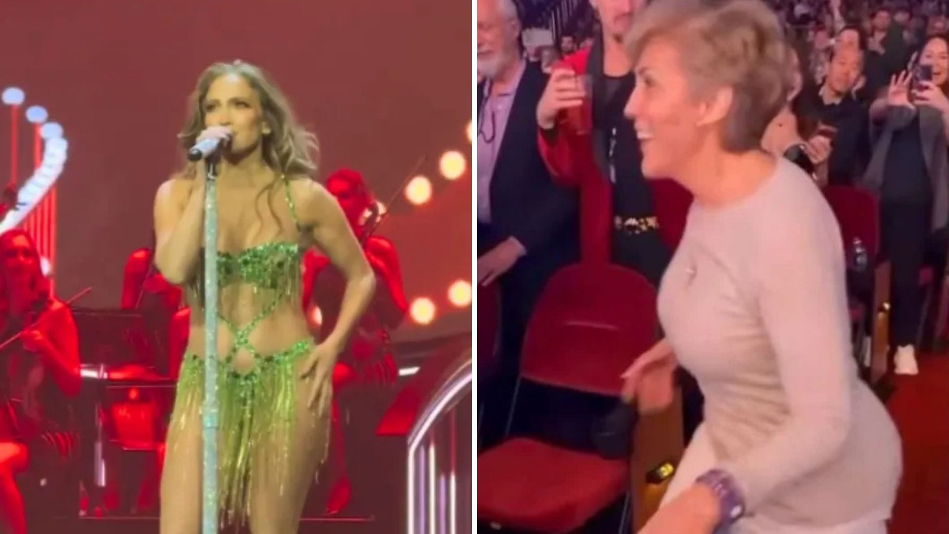 VIDEO - Τζένιφερ Λόπεζ: Ο viral χορός της μητέρας της σε εμφάνιση της τραγουδίστριας στο Λας Βέγκας