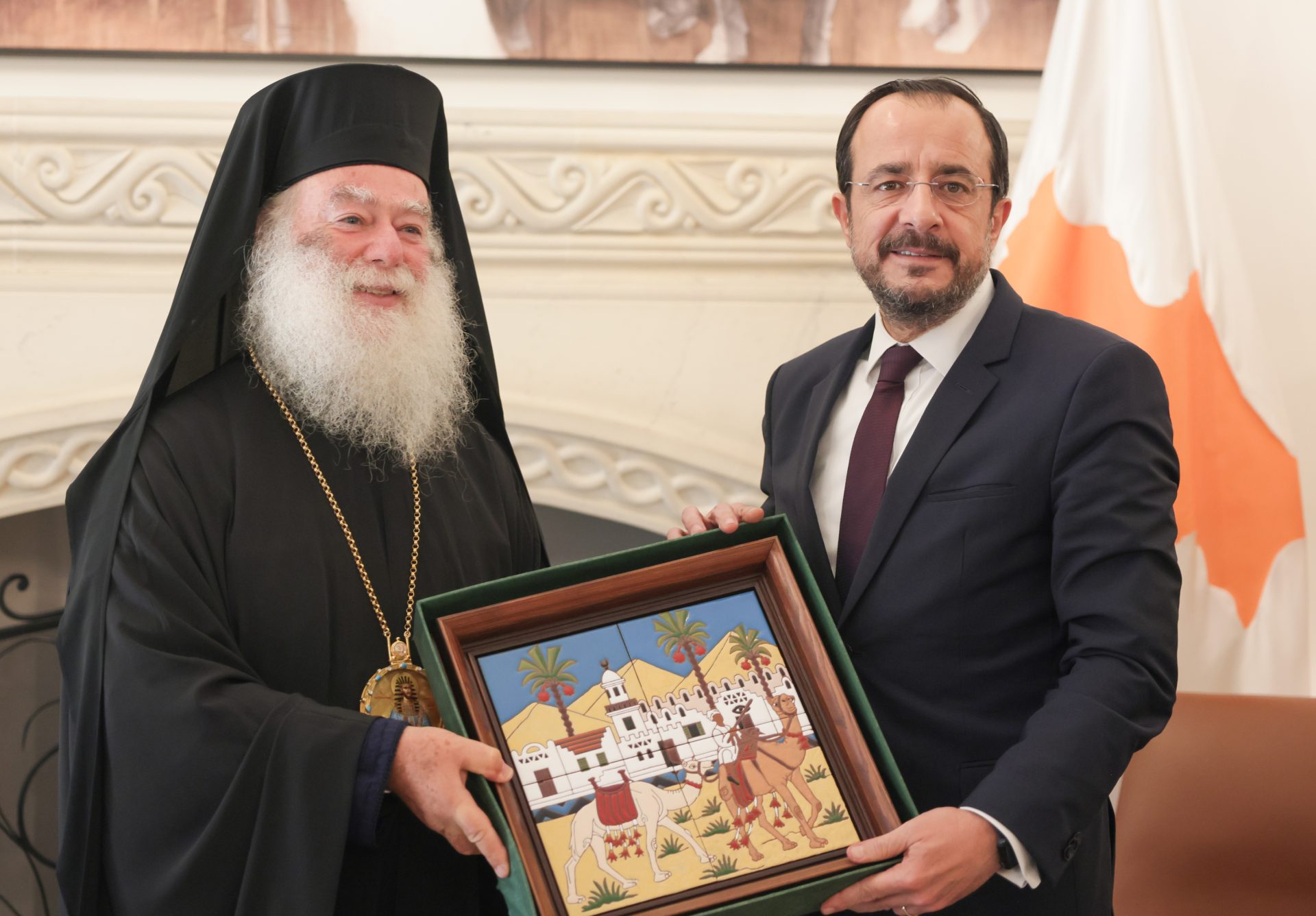 Ο Πρόεδρος της Δημοκρατίας συναντήθηκε με τον Πατριάρχη Αλεξανδρείας και πάσης Αφρικής