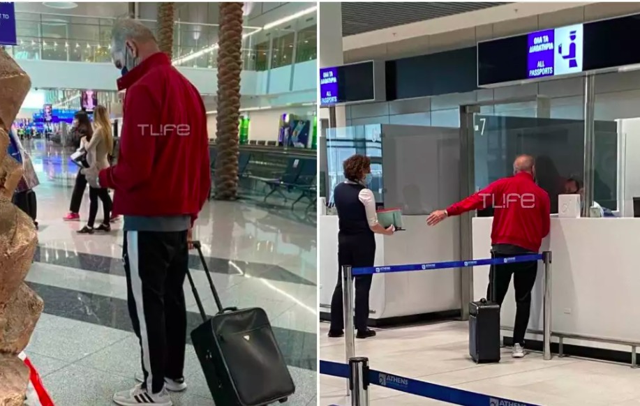 Πέτρος Κωστόπουλος: Επεισόδιο με φωνές στο αεροδρόμιο μόλις επέστρεψε απο Ντουμπάι (Βίντεο)