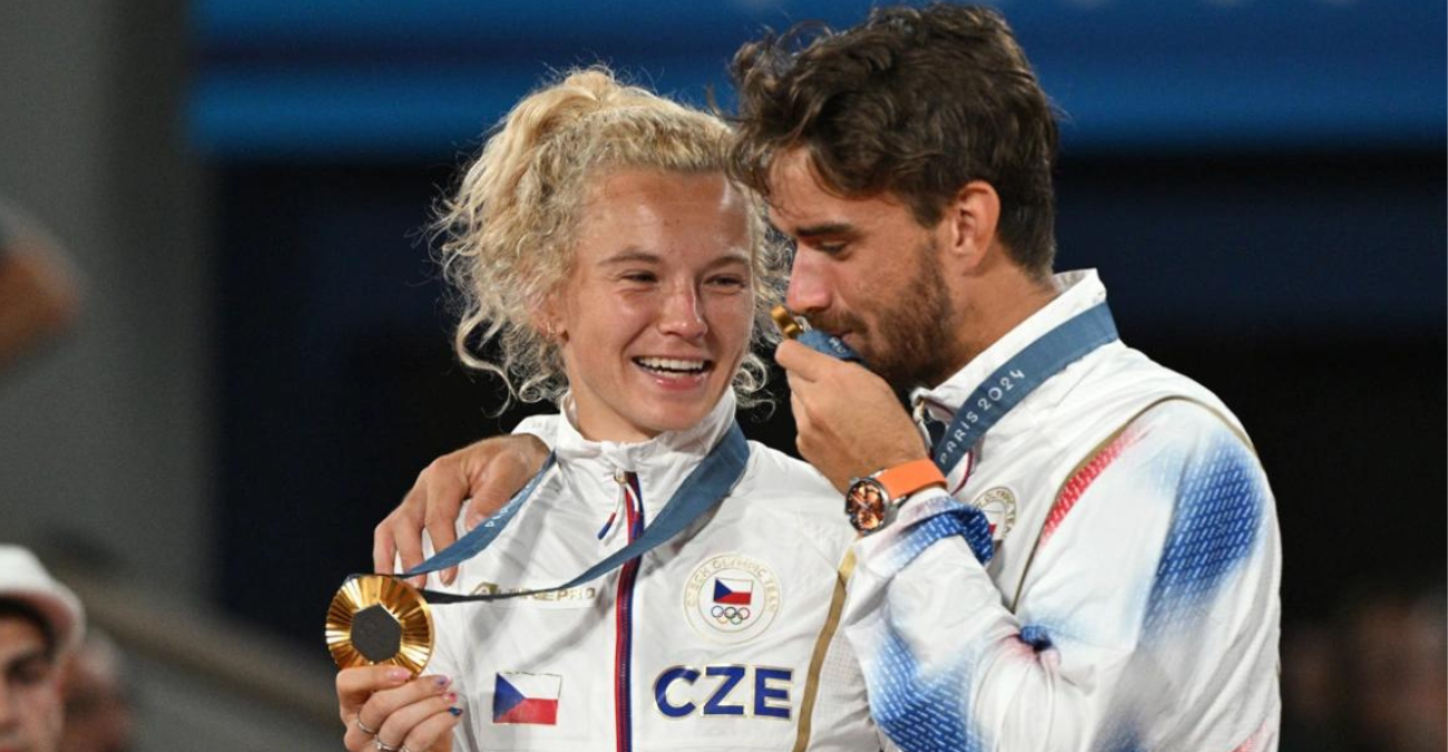 Ολυμπιακοί Αγώνες τένις: Χώρισαν τέλη Ιουλίου, αλλά κατέκτησαν ως ζευγάρι το χρυσό στο μικτό διπλό!