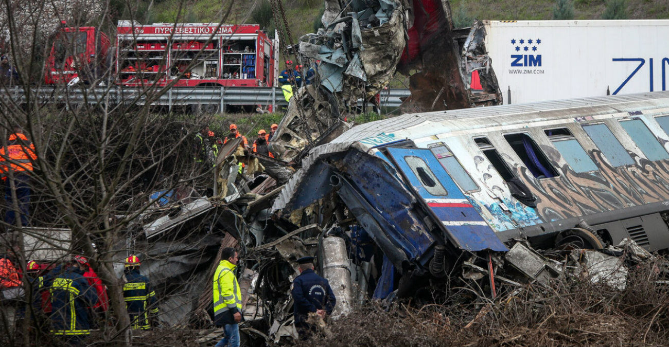 Τραγωδία στα Τέμπη: Το δεύτερο λάθος του σταθμάρχη - Έβλεπε για 5,5 χλμ. το τρένο στο λάθος ρεύμα κυκλοφορίας