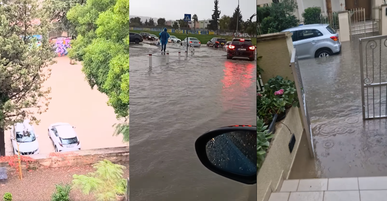 Έβρεξε λίγο και πλημμύρισε ξανα η Λεμεσός – «Δεν ξέρω τι θα κάνουμε δαμέ,τάχα εσάσαντα από το Δημαρχείο» – Βίντεο