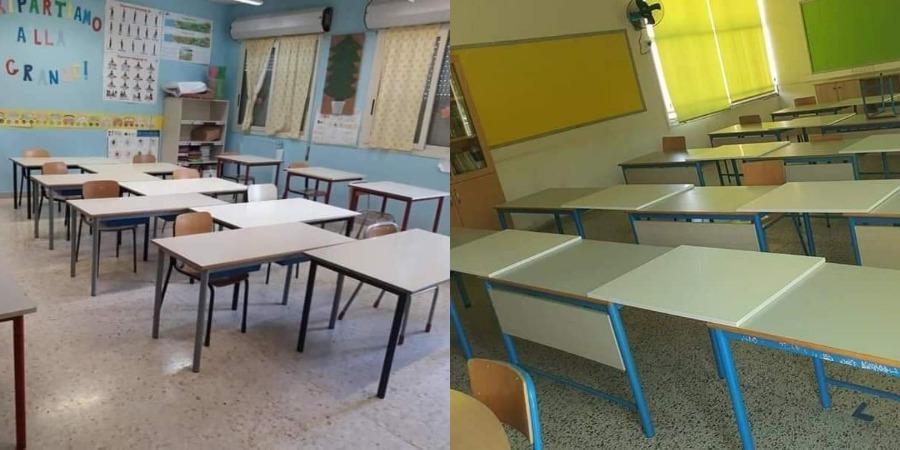 Θρανία στις τάξεις: Κύπρος Vs Ιταλία - Που ξέρουν τα γατάκια οι Ιταλοί; -ΦΩΤΟΓΡΑΦΙΕΣ