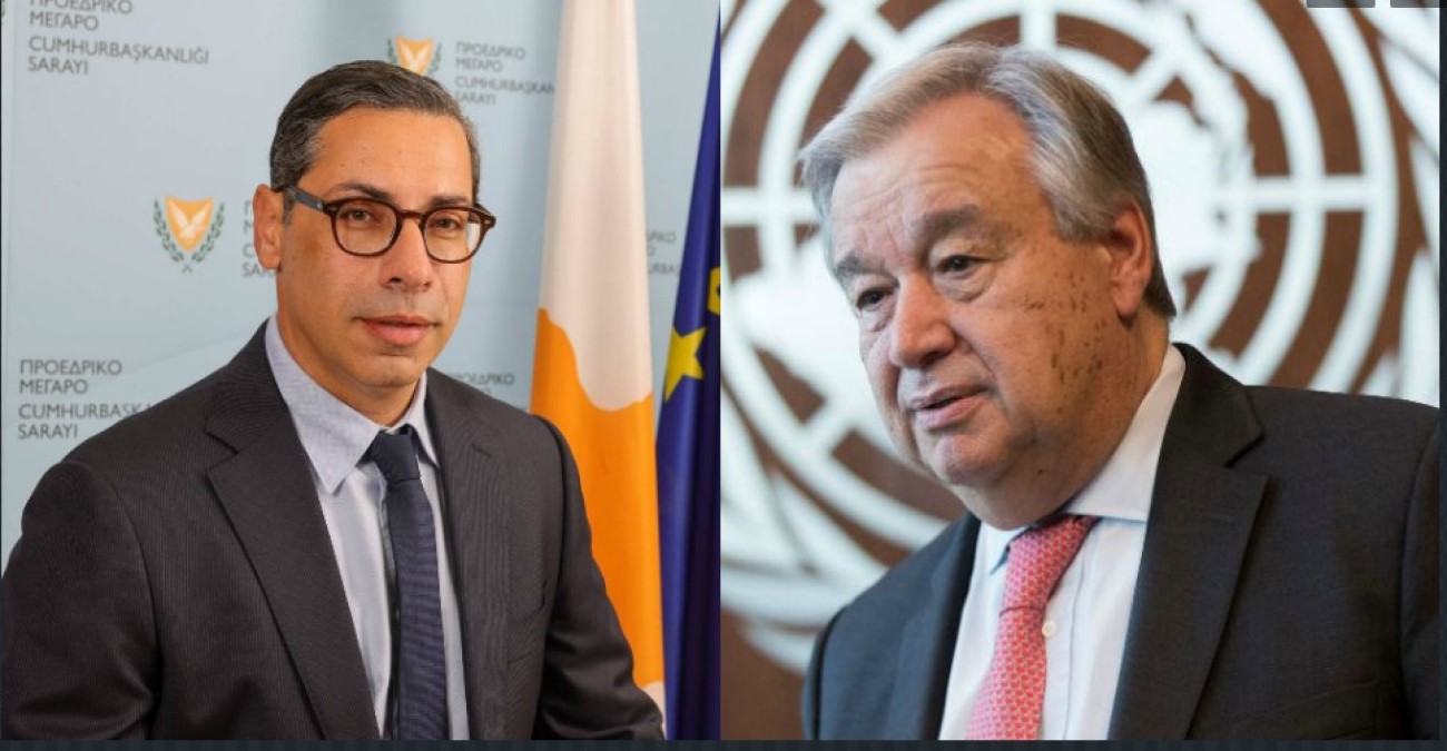 Κυπριακό: Θέλει διορισμό απεσταλμένου το συντομότερο η Λευκωσία - Που στοχεύει η συνάντηση ΥΠΕΞ-ΓΓ ΟΗΕ