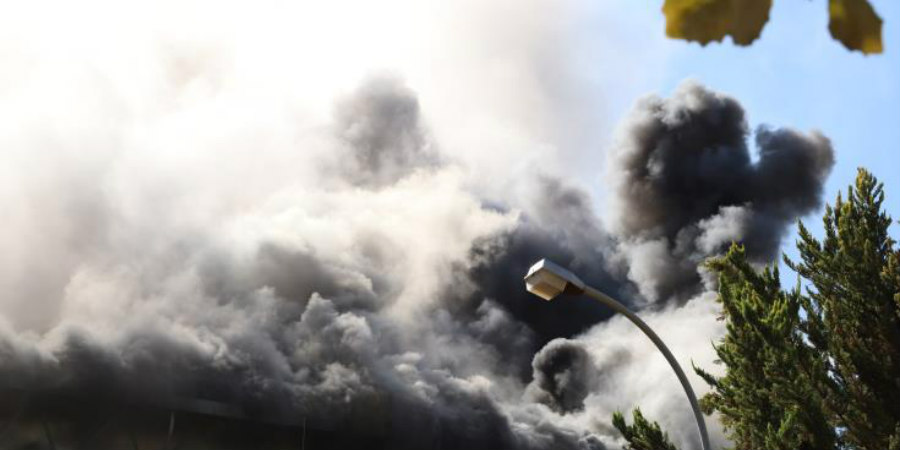 Σοβαρές ζημιές στο κτίριο του Πανεπιστημίου Κρήτης από την πυρκαγιά 