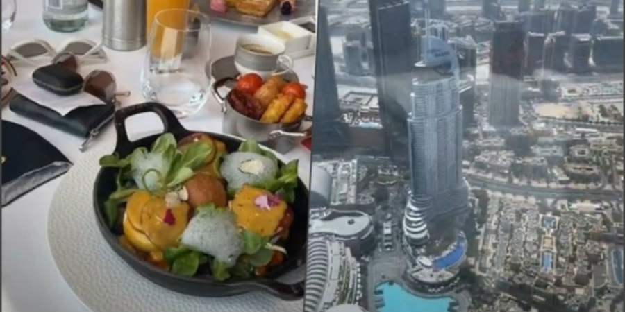 Χλιδάτες διακοπές στο Ντουμπάϊ για Κύπριους παίκτες – Πρωινό με τις κουκλάρες τους στο Burj Khalifa - ΒΙΝΤΕΟ