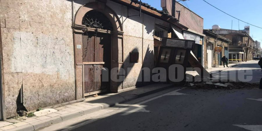 ΛΕΥΚΩΣΙΑ: Κατέρρευσε οικία κοντά στην Πύλη Πάφου – ΦΩΤΟΓΡΑΦΙΕΣ