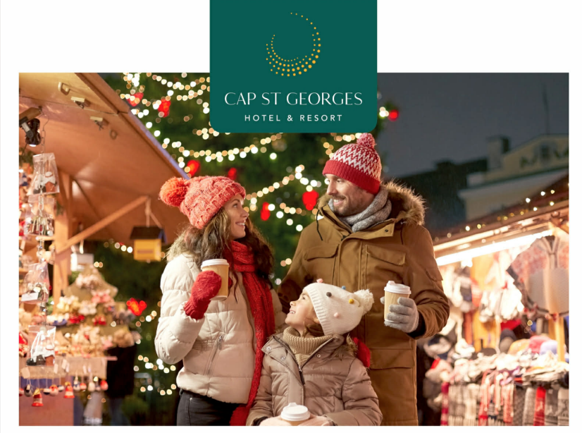 Ξεκίνησε επίσημα το Χριστουγεννιάτικο Χωριό του Cap St Georges Hotel & Resort - Δείτε βίντεο 