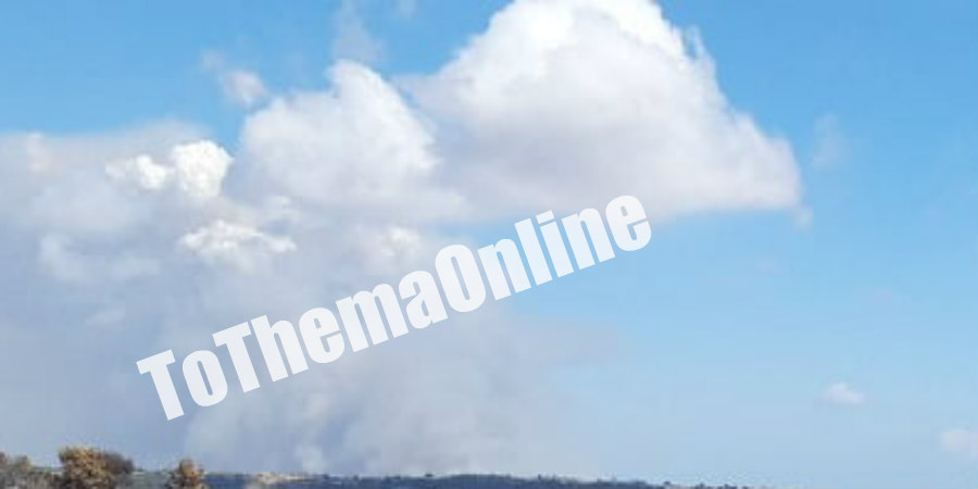 ΛΕΜΕΣΟΣ: Πυρκαγιά στο χωριό Πραστειό Αυδήμου - ΦΩΤΟΓΡΑΦΙΕΣ 