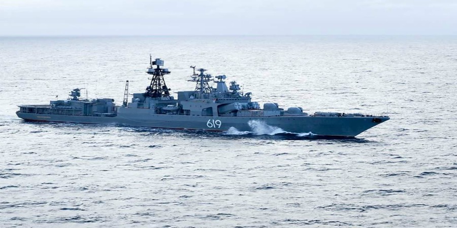 ΛΕΜΕΣΟΣ: Σε ρωσικό αντιτορπιλικό ο Διοικητής του κυπριακού πολεμικού Ναυτικού