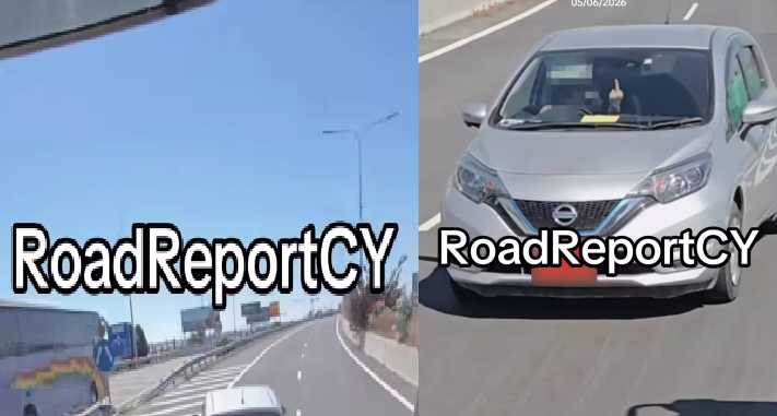 Video: Παραλίγο τραγικό ατύχημα στη Λάρνακα - Οδηγός έκανε όπισθεν στον αυτοκινητόδρομο και «έκοψε» την ανάσα στους υπόλοιπους 