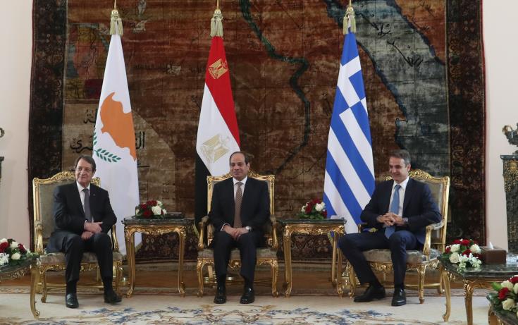 Αίγυπτος, Ελλάδα και Κύπρος καταδίκασαν τις τουρκικές προκλήσεις στην κυπριακή ΑΟΖ
