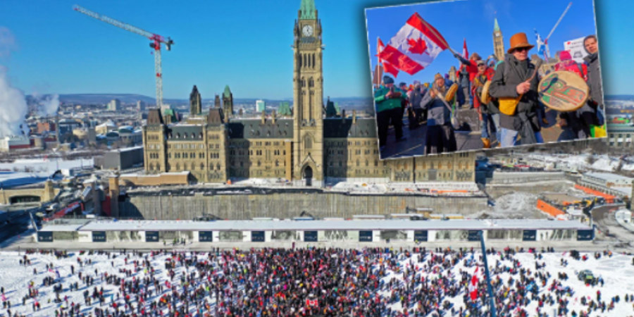 Χάος στον Καναδά μετά την απόφαση για υποχρεωτικό εμβολιασμό - Φυγαδεύτηκε σε μυστική τοποθεσία ο πρωθυπουργός Τριντό