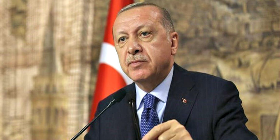 Ερντογάν: Θα συνεχίσουμε μέχρι τέλους τις εργασίες για διαφύλαξη των 'δικαιωμάτων μας' σε αν. Μεσόγειο και Αιγαίο 