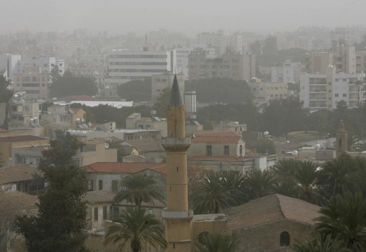 Συνεχίζεται η αυξημένη σκόνη στην ατμόσφαιρα της Κύπρου 
