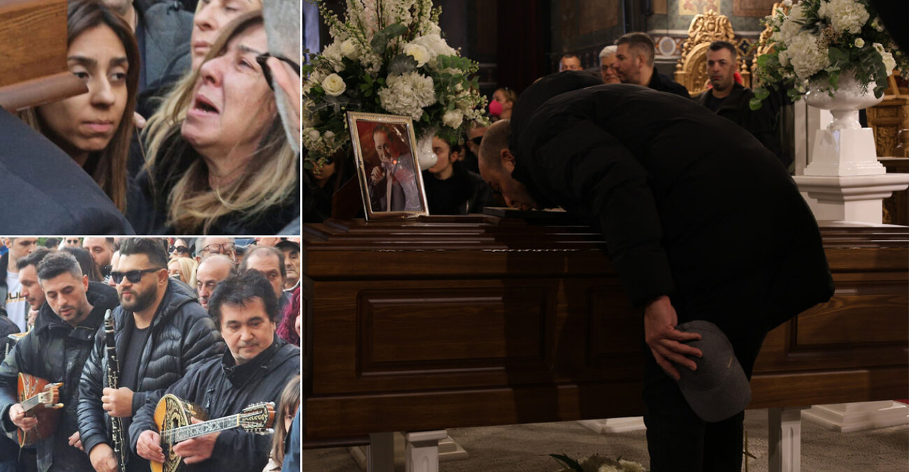 Ήταν όλοι εκεί για τον Καρρά: Πώς τον αποχαιρέτησε ο ελληνικός λαός - Δείτε βιντεο - Σήμερα η ταφή
