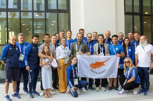 ΠτΔ: Οι «καλύτεροι πρεσβευτές της Κύπρου» οι αθλητές - Επισκέφθηκε το Ολυμπιακό Χωριό