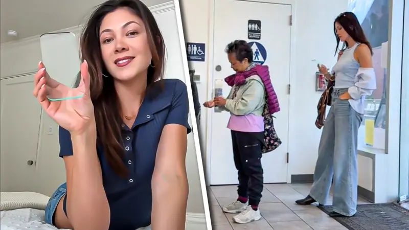 VIDEO: Γυναίκα έγινε viral για ένα smartphone που...δεν υπάρχει
