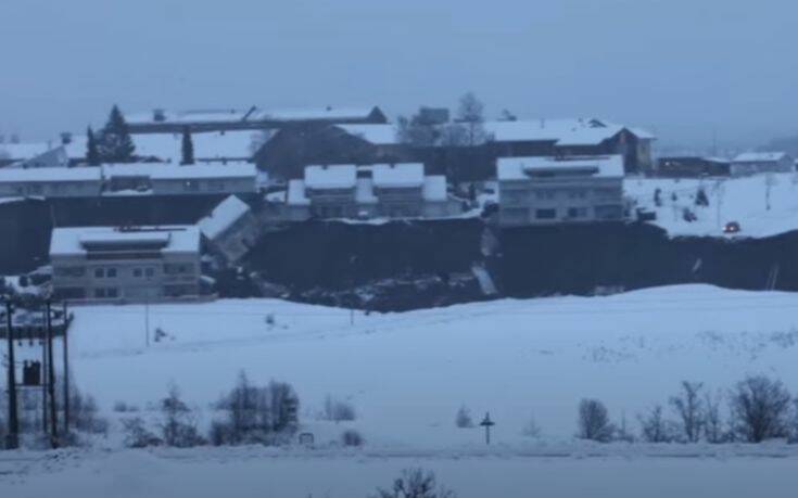 Νορβηγία: Έρευνες για τον εντοπισμό 10 αγνοούμενων έπειτα από κατολίσθηση 