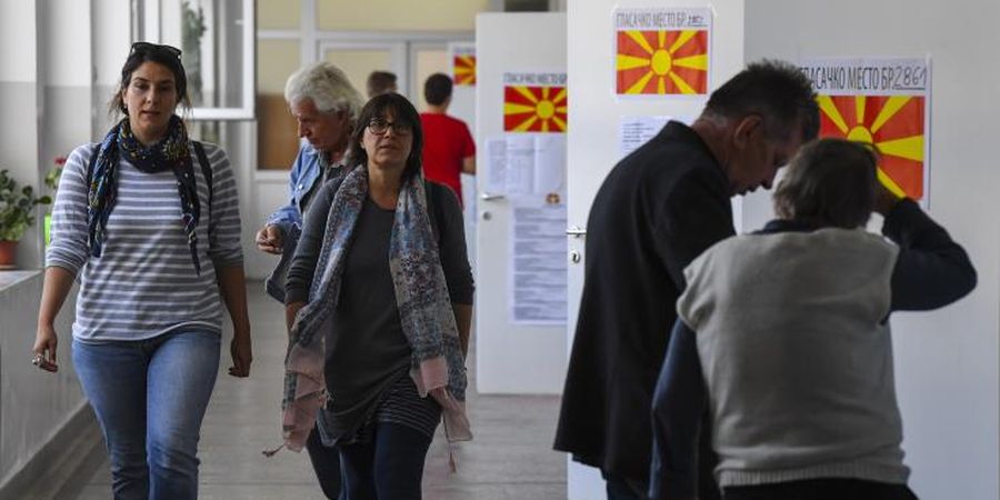 Στο 29% η συμμετοχή στο δημοψήφισμα στην ΠΓΔΜ