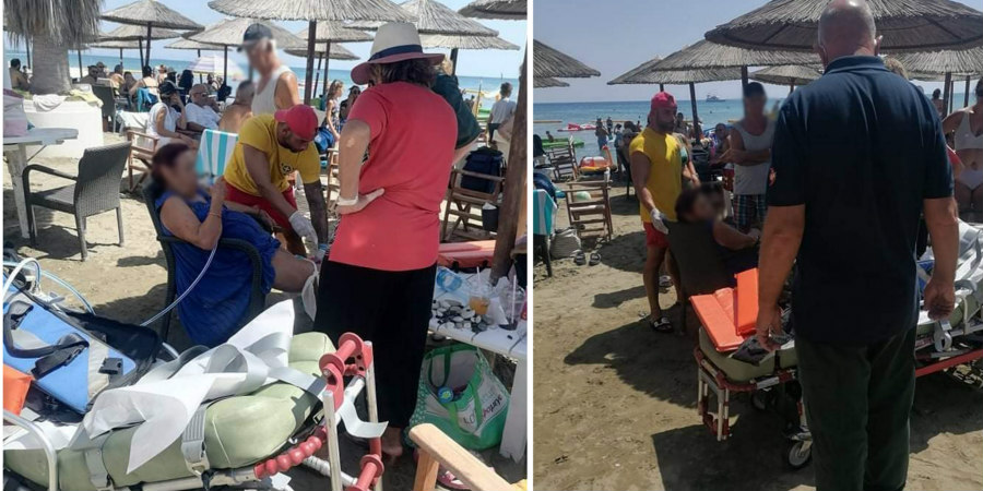 80χρονη έπαθε κάταγμα στο πόδι σε παραλία στη Λεμεσό – Άμεση η επέμβαση των Ναυαγοσωστών