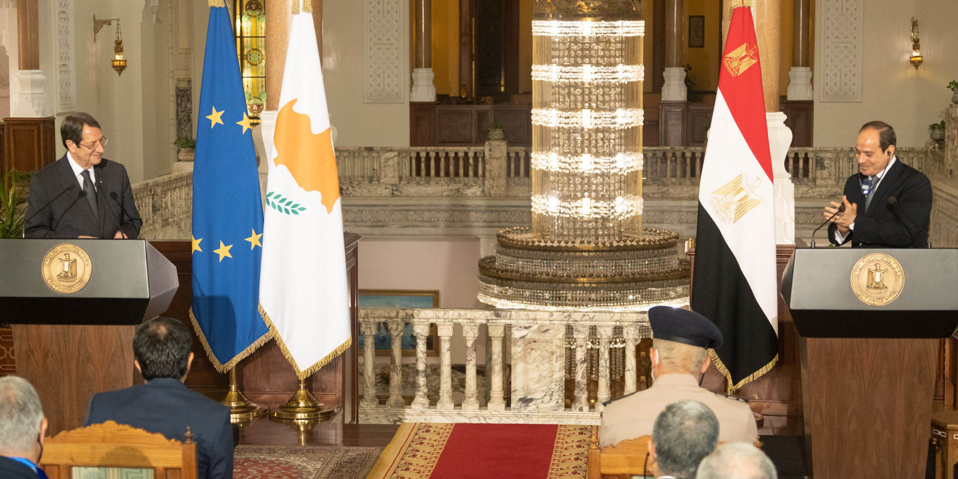 Εξαιρετικές οι σχέσεις Κύπρου-Αιγύπτου - Ευχαριστίες Προέδρου Αναστασίαδη προς Σίσι 