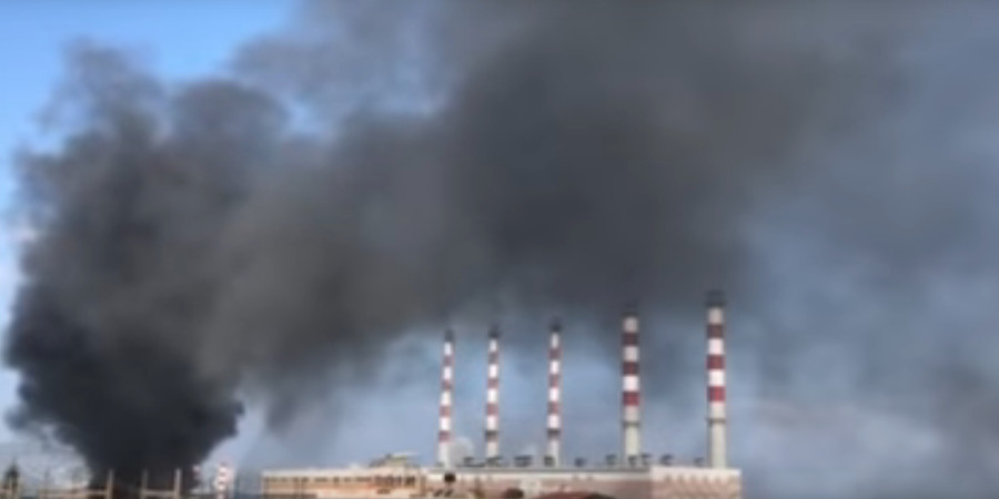 ΚΡΗΤΗ: Μπλάκ άουτ λόγω έκρηξης σε ηλεκτροπαραγωγικό σταθμό- Πυροσβεστική στο σημείο-VIDEOS