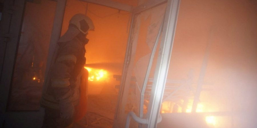 Νύχτα τρόμου στην Ουκρανία: Κόλαση στο Κίεβο με εκρήξεις και νεκρούς