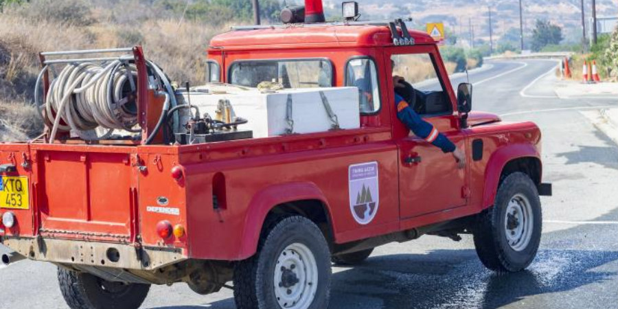 Υπό πλήρη έλεγχο δασική πυρκαγιά σε περιοχή της κοινότητας Ίνειας