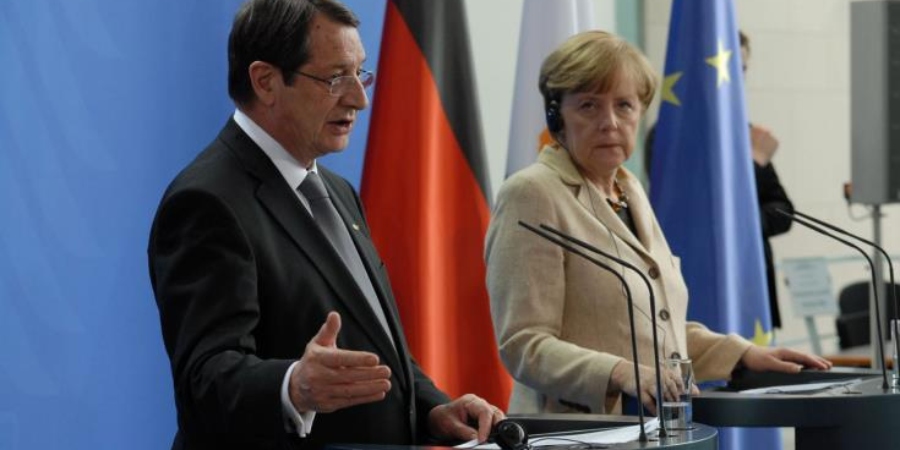 Μέρκελ: Στήριξη Γερμανίας στις προσπάθειες του Προέδρου για λύση του Κυπριακού