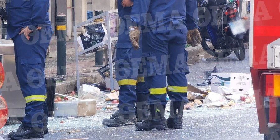 Δείτε εικόνες από έκρηξη στο κέντρο της Αθήνας - Ένας τραυματίας