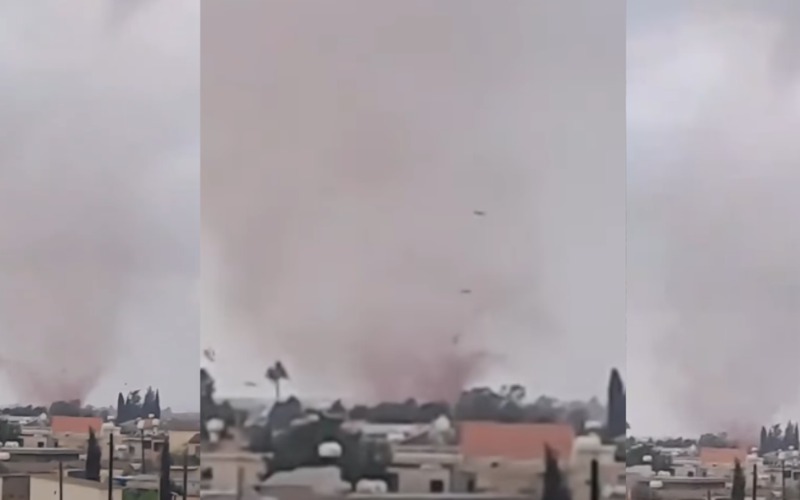 VIDEO-Ανεμοστρόβιλος στο Αυγόρου: Συγκλονίζει η μαρτυρία κατοίκου - «Έχει φύγει η στέγη του σπιτιού -  Μας ακολουθούσε, ήταν πολύ τρομαχτικό»