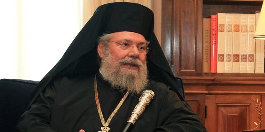 Αρχιεπίσκοπος Κύπρου: 'Θα διαψευστούν οι ελπίδες των ισχυρών της γης ότι θα κουραστούμε να αγωνιζόμαστε να κρατήσουμε αυτό τον τόπο Ελληνικό'