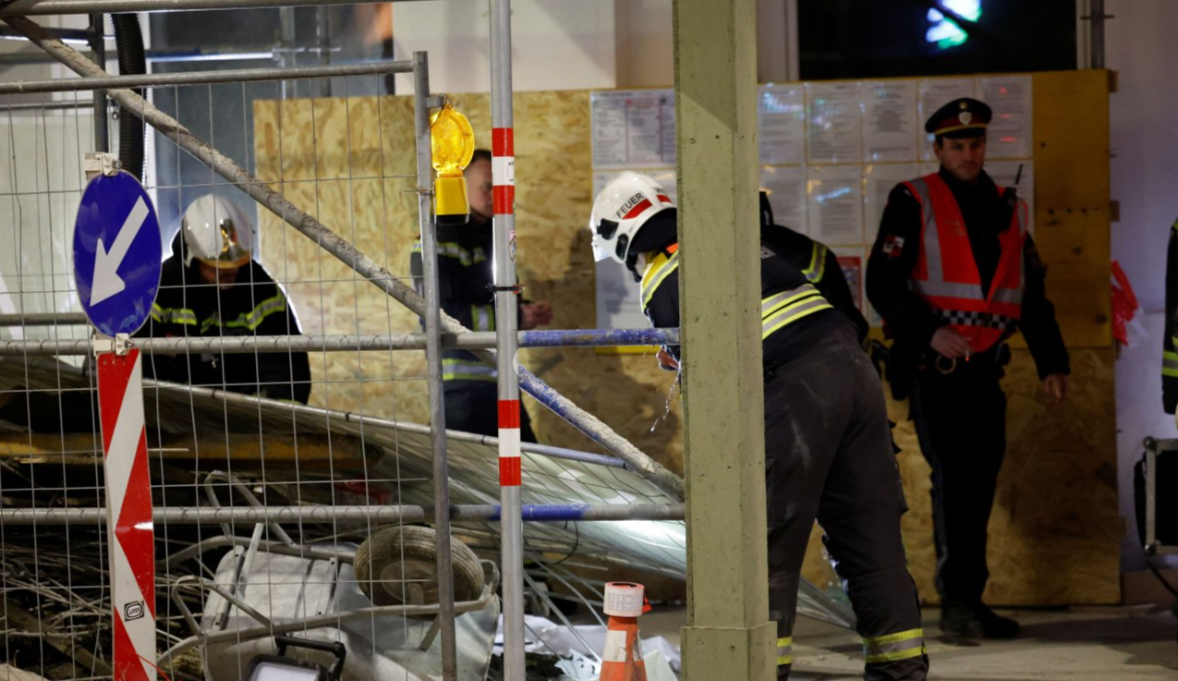 Τραγωδία στη Βιέννη: Τέσσερις νεκροί από κατάρρευση σκαλωσιάς - Λαμβάνονται καταθέσεις από αυτόπτες μάρτυρες 