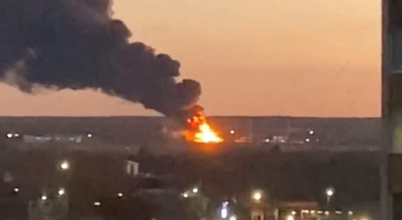 Ουκρανία: Στη δημοσιότητα το πρώτο βίντεο εκτόξευσης του πυραύλου-drone Bars που έπληξε διυλιστήριο στη Σαμάρα