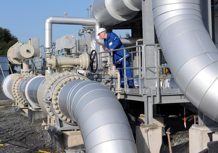 Η ρωσική Gazprom αύξησε τις εξαγωγές φυσικού αερίου στην Ευρώπη 