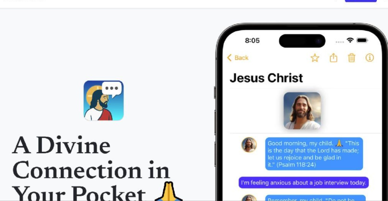 «Text with Jesus»: Πάνω από 150.000 χρήστες μιλούν με τον… ψηφιακό Χριστό - Η εφαρμογή που διχάζει
